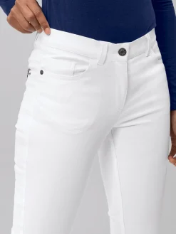 Hot Cover-Flex-Jeans MESSINA, blickdicht - e Leibhöhe Damen Jeans & Stretchhosen