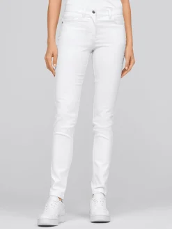 Hot Cover-Flex-Jeans MESSINA, blickdicht - e Leibhöhe Damen Jeans & Stretchhosen