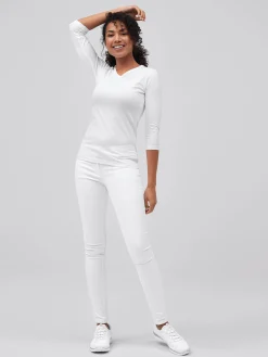 Clearance Daen ¾-Ar-hirt PAU 3er-Pack Damen Multipacks|Langarmshirts