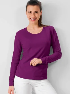 Outlet Daen angarhirt ZAORA Damen Langarmshirts