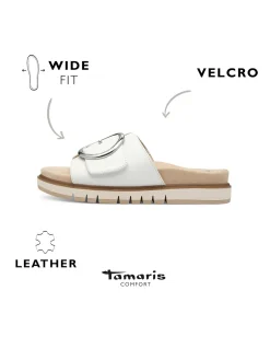 Online Damen Pantolette TAMARIS COMFORTweiß Damen Sneaker|Sandalen