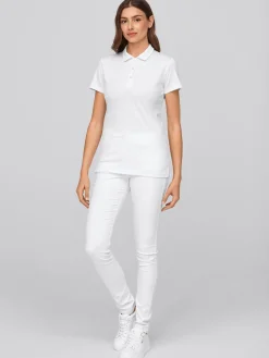 Hot Daen Poohirt OTTA PRO au Piqué Damen Poloshirts