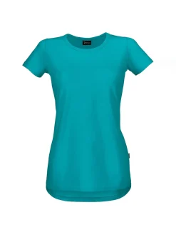 Outlet Daen T-hirt CORIA it ängerer Rückenpartie Damen T-Shirts