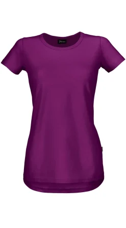 Discount Daen T-hirt CORIA it ängerer Rückenpartie Damen T-Shirts