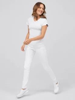 Discount Daen T-hirt PARTA V-Neck Damen T-Shirts