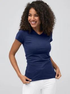 Daen T-hirt PARTA V-Neck Damen T-Shirts