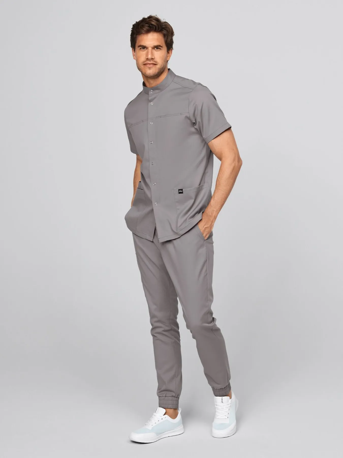 Outlet Herren tretchkaack ATHEN yoce (TENCE™) Herren Kasacks Mit Verschluss