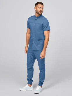 Clearance Herren tretchkaack ATHEN yoce (TENCE™) Herren Kasacks Mit Verschluss