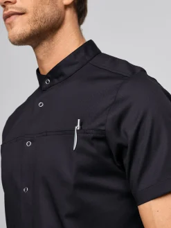 Discount Herren tretchkaack ATHEN yoce (TENCE™) Herren Kasacks Mit Verschluss