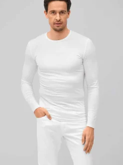 Discount Langarmshirt Lyocell Herren Langarmshirts