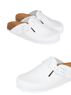 Clearance Leder-Clog Damen Clogs|Clogs