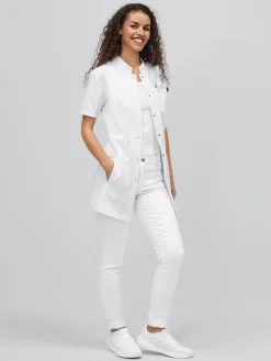 Clearance Longkasack ALBACETE Damen Kittel & Mäntel|Kasacks Mit Verschluss