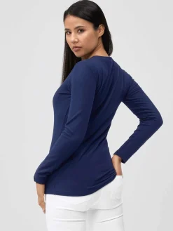 Online icrofeece-tretchhirt ABDERA Damen Langarmshirts