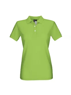 Hot Poohirt ARNIA, Piqué - Knopfeite it Kontrat Damen Poloshirts