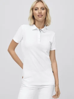 Hot Poohirt ARNIA, Piqué - Knopfeite it Kontrat Damen Shirts & Jacken