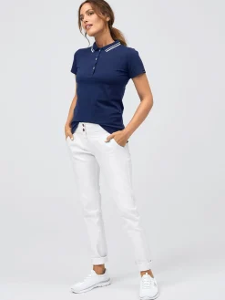 Poohirt, inge Jerey - trickkragen Damen Poloshirts