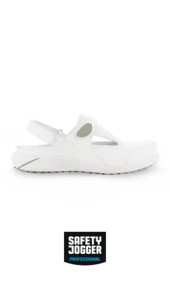 Online SAFETY JOGGER Pflegeclog Damen Arbeitsschuhe|Clogs