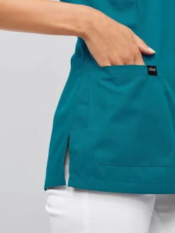 chupfkaack AIA it Druckknöpfen Damen Kasacks