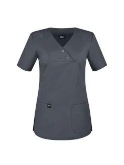 Sale chupfkaack AIA it Druckknöpfen Damen Kasacks