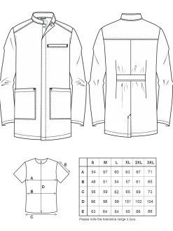 Discount eection-Herrenante AEO yoce (TENCE™) Herren Kittel & Mäntel