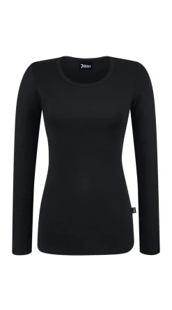 Clearance Shirt Lyocell (TENCEL™) Damen Langarmshirts