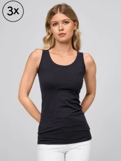 Discount Top DEF 3er-Pack Damen Tops
